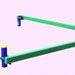 Outdoor Fitness Equipment Playground Gym Balance Beam